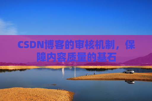 CSDN博客的审核机制，保障内容质量的基石
